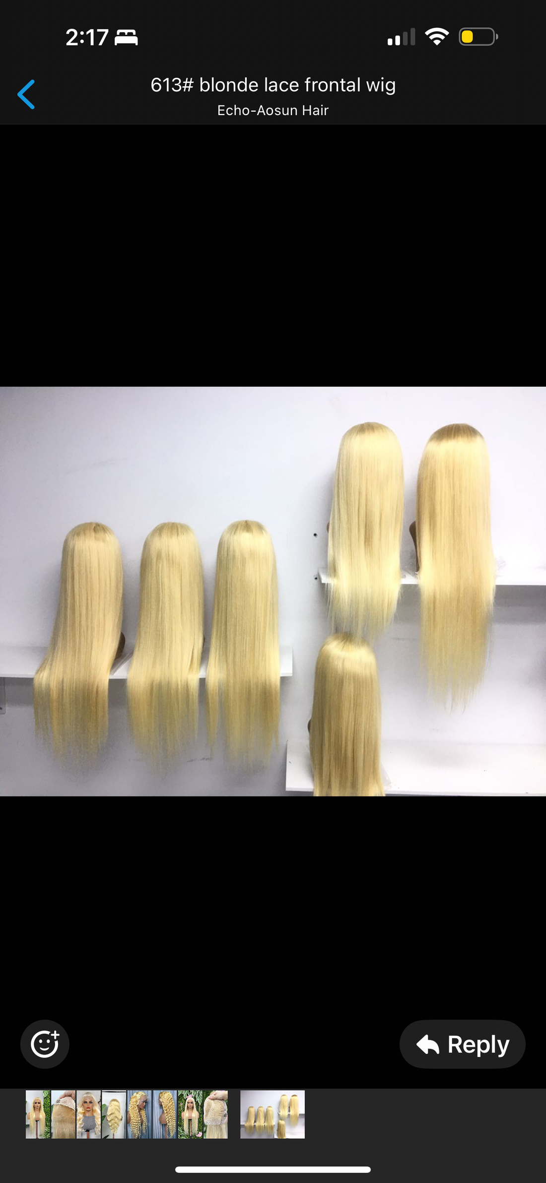 613# blonde lace frontal wig